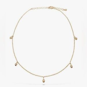 Uncommon James All Day gold necklace NWT